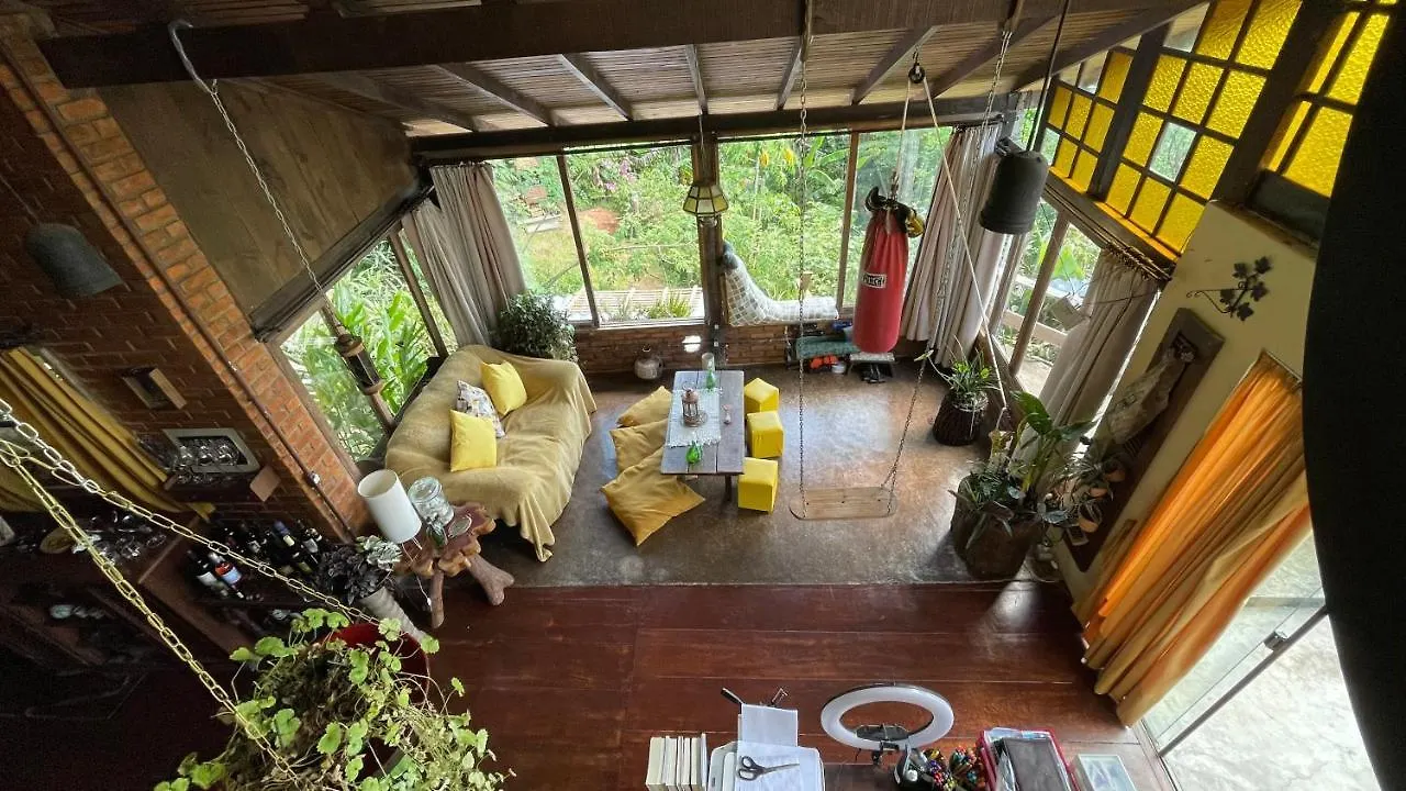 Casa de Férias Casa Amarela De Cacupe Vila Florianópolis Brasil