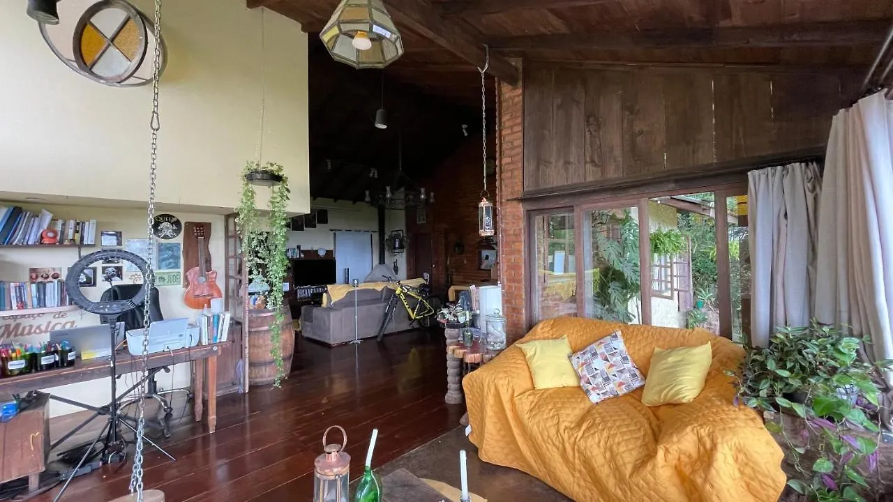 Casa Amarela De Cacupe Vila Florianópolis Casa de Férias